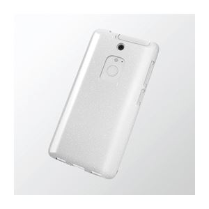 ELECOM（エレコム） au FJL22用ソフトケース（ラメクリア） PA-FJL22UCBCR