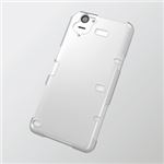 ELECOM（エレコム） au SHL23用シェルカバー／クリア PA-SHL23PVCR