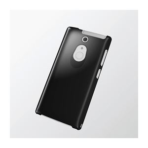 ELECOM（エレコム） docomo F-01F用シェルカバー（ブラック） PD-F01FPVBK