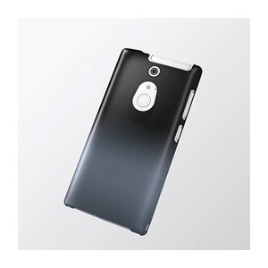 ELECOM（エレコム） docomo F-01F用シェルカバー（ブラック×シルバー） PD-F01FPVWBSV