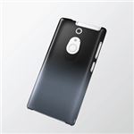 ELECOM（エレコム） docomo F-01F用シェルカバー（ブラック×シルバー） PD-F01FPVWBSV