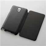 ELECOM（エレコム） SCL22／SC-01F用シェルカバー・フラップ／ブラック PM-SCGN3PVFBK