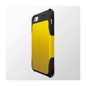 ELECOM（エレコム） iPhone5／5s用ZERO SHOCKケース（イエロー） PS-A12ZEROYL