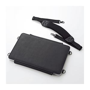 ELECOM（エレコム） 12インチ汎用画板タイプソフトレザーケース（ブラック） TB-12LCSSBK