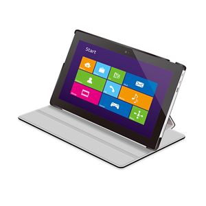 ELECOM（エレコム） Surface 2用ソフトレザーカバー（ブラック） TB-MS2WPLF2BK