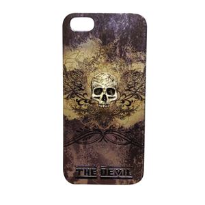ブライトンネット iPhone5／5s用スカルケース スカルグレイ BI-IPVSKULLS／GR