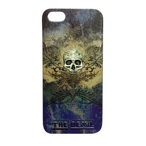 ブライトンネット iPhone5／5s用スカルケース スカルブル- BI-IPVSKULLS／B