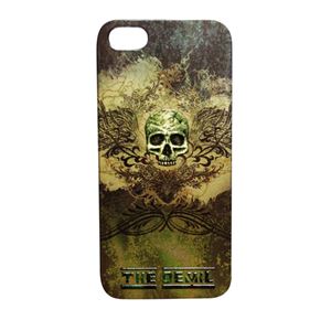 ブライトンネット iPhone5／5s用スカルケース スカルグリーン BI-IPVSKULLS／G