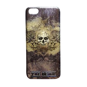 ブライトンネット iPhone5／5c用スカルケース スカルグレイ BI-IPVSKULLC／GR