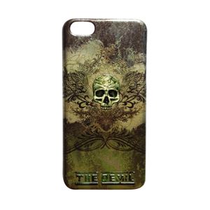 ブライトンネット iPhone5／5c用スカルケース スカルグリーン BI-IPVSKULLC／G