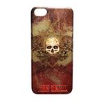 ブライトンネット iPhone5／5c用スカルケース スカルレッド BI-IPVSKULLC／R