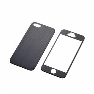 ELECOM（エレコム） iPhone5s／5用アルミパネル（ブラック） PS-A12ALPBKN