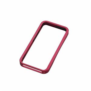 ELECOM（エレコム） iPhone5s／5用アルミバンパー（レッド） PS-A12ALBRDN