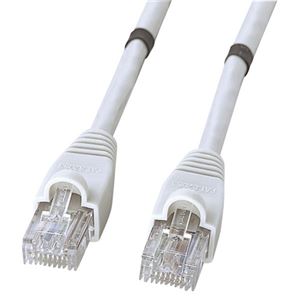UTPエンハンスドカテゴリ5ハイグレード単線クロスケーブル（ライトグレー・5m） KB-10T5-05C