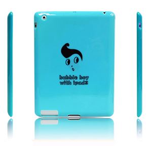 icover TPUシリーズ iPad2用ケース スカイブルー AS-IA2T-SB