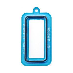 エアージェイ iPhone5用バンパーケース ブルー AC-P5-BPBL