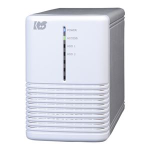 ラトックシステム USB3.0／2.0 RAIDケース （HDD2台用）（ホワイトシルバー） RS-EC32-U3RWS