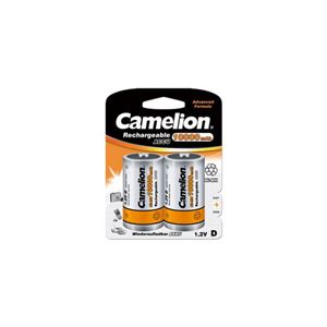 Camelion 10000mAh単1形ニッケル水素充電池 2本パック NH-D10000BP