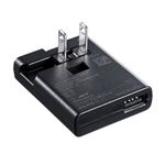 サンワサプライ USB充電器 ACA-IP34BK