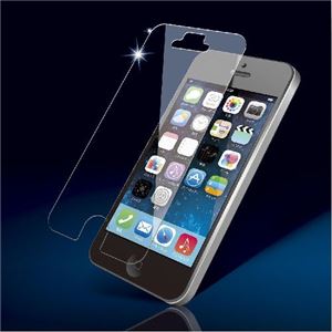 ELECOM（エレコム） iPhone5s／5c／5用 ガラスライクフィルム PS-A13FLHPAG