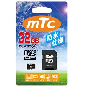 mtc（エムティーシー） microSDHCカード 32GB class4 （PK） MT-MSD32GC4W