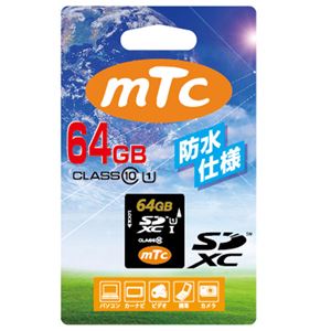 mtc（エムティーシー） SDHCカード 64GB Class10 （PK） MT-SD64GXCC10WU1 （UHS-1対応）