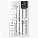 エアージェイ iPhone5S用メタルパネルオーロラケース シルバー AC-P5-MA SL