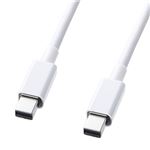 サンワサプライ　ミニDisplayPortケーブル2m　KC-DPMM2W
