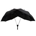 サンコー がっちりニコイチ傘（ブラック） TPSUMB2K