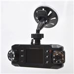 【車載用防犯カメラ】サンコー 前後赤外線LED付きデュアルレンズドライブレコーダーGPS X8DVRDL