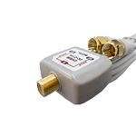 マックステル 2分配器 1mケーブル付 全電通 DC-210L-EP