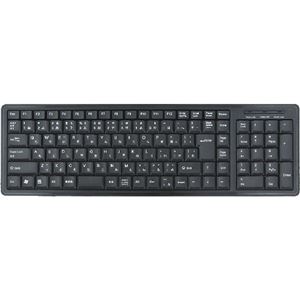 アオテック スリム108キー日本語キーボード AOK-SL108BK