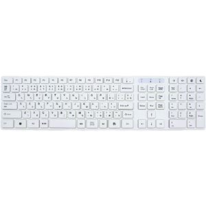 アオテック フルサイズ113キーメンブレンキーボード AOK-AP113WH