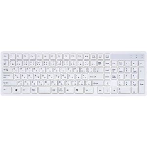 アオテック コンパクト108キー日本語キーボード AOK-AP108WH