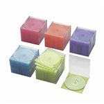 ELECOM（エレコム） Blu-ray／DVD／CDケース（スリム／PS／1枚収納） CCD-JSCS100ASO