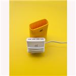 Jelly 5.1A USB4ポート充電器イエロー 5A_USB4T_Y_JP