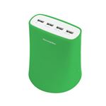 Jelly 5.1A USB4ポート充電器グリーン 5A_USB4T_GR_JP