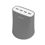 Jelly 5.1A USB4ポート充電器グレー 5A_USB4T_GL_JP