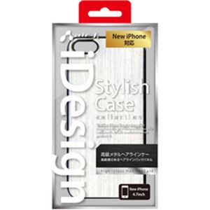 エアージェイ iPhone6（4.7inch） メタルケース Silver AC-P47-MT SL