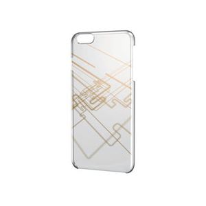 ELECOM（エレコム） iPhone 6 Plus用シェルカバー／ゴールド PM-A14LPVATG04