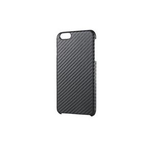 ELECOM（エレコム） iPhone 6 Plus用シェルカバー カーボン調 PM-A14LPVDBK