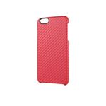 ELECOM（エレコム） iPhone 6 Plus用シェルカバー カーボン調 PM-A14LPVDRD