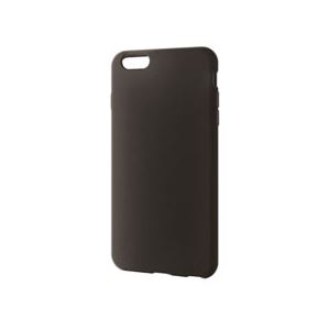 ELECOM（エレコム） iPhone 6 Plus用シリコンケース PM-A14LSCBK