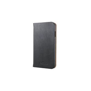 ELECOM（エレコム） iPhone 6用ソフトレザーカバー横フラップ PM-A14PLFYBK