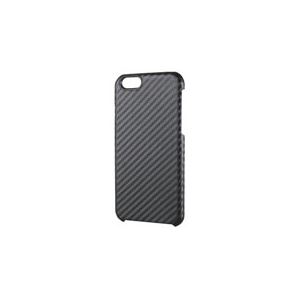 ELECOM（エレコム） iPhone 6用シェルカバー カーボン調 PM-A14PVDBK