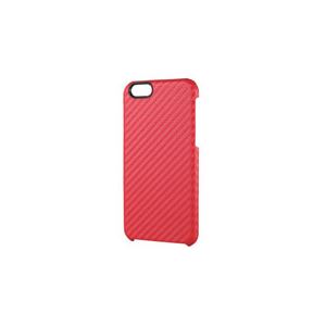 ELECOM（エレコム） iPhone 6用シェルカバー カーボン調 PM-A14PVDRD