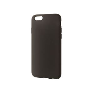 ELECOM（エレコム） iPhone6用シリコンケース PM-A14SCBK