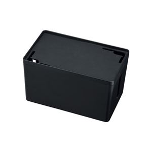 サンワサプライ　ケーブル&タップ収納ボックス　CB-BOXP1BKN