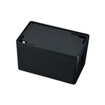 サンワサプライ　ケーブル&タップ収納ボックス　CB-BOXP1BKN