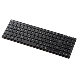 サンワサプライ　ワイヤレススリムキーボード　SKB-WL22BK